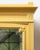 Louis XVI Yellow Painted Mirror Door Armoire For Sale - Image 6 of 14