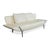 Leather Two-Seater Cream White Manual Function 1600 Sofa from Rolf Benz For Sale - Image 4 of 15