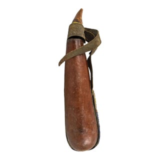 Early 20th Century Maasai Beaded Milk Gourd Container Kenya For Sale