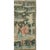 Chinoiserie Vintage Chinoiserie Figural Garden Tapestry For Sale - Image 3 of 4