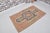 Peach Handwoven Vintage Anatolian Rug With Faded Medallion Rug For Sale - Image 8 of 10