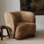 Beige Danish Sheepskin Club Chair, Beechwood Frame, 1940's. For Sale - Image 8 of 8