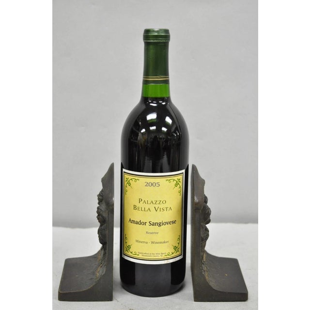 Antique Bradley & Hubbard See No Evil Gnome Mushroom Cast Iron Bookends - Pair For Sale - Image 13 of 13