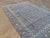 Handmade Cotton Vegetable Dyed Reversible Gray Shooting Star Rug - 9'x12' For Sale - Image 9 of 12