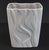 Ceramic White Porcelain Vase Model 2086 with Matte Glaze Op Art Wave Relief Decor by Heinrich, 1960s For Sale - Image 7 of 11