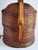 Wood Vintage Chinese Rattan Woven Basket Table Lamp For Sale - Image 7 of 15