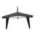 1950s Vintage Mahogany and Crystal Coffee Table by Gio Ponti, Italy, 1950s For Sale - Image 5 of 5