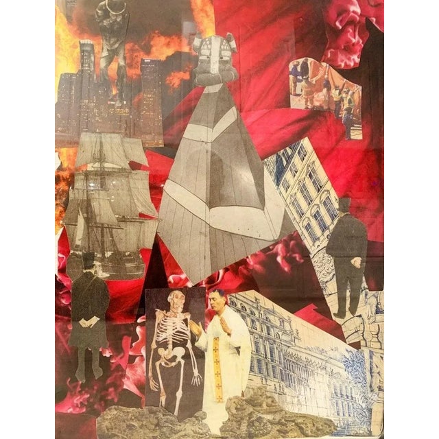 Violet Robert Schwan Collage Jet Print, The Explanation For Sale - Image 8 of 13