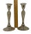 Mid 20th Century Godinger Silverplate Candlestick Holders With Baroque Grapevine Design - a Pair For Sale - Image 11 of 13