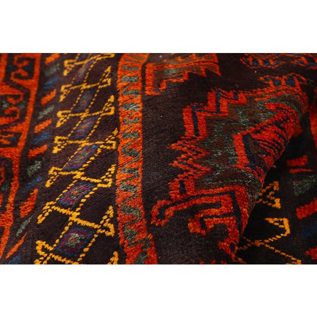 Late 19th Century Persian Kurd Rug, 03'08 X 12'08 For Sale In Dallas - Image 6 of 10