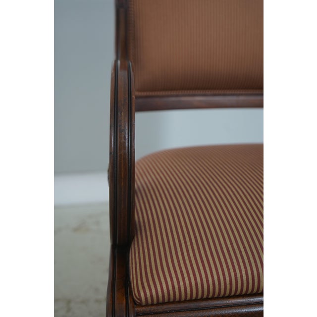 Set of 8 Henredon Mahogany Regency Dining Chairs For Sale - Image 11 of 18