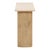 Contemporary Folded Mango Wood & Stone Console Table For Sale - Image 3 of 5