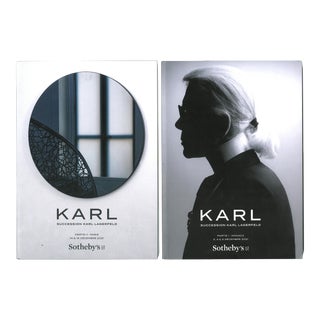 Succession Karl Lagerfeld Sotheby's Monaco Paris Auction Catalogue - 2 Volume Set For Sale