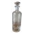 Turn of the Century Heirloom- Matching Fern Etched Cologne Decanters and Bell Shaped Anise Decanter For Sale