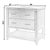 Spritely Home Accent Furniture Lois 36 in. W Wood & Marble Single Sink Bathroom Vanity, Light Oak Wire Brushed For Sale - Image 4 of 11