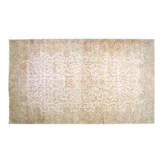 Vintage Turkish Anatolian Hand Knotted Wool Rug, 10'4x18'3 For Sale