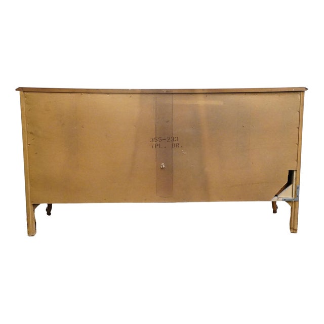 Dixie Furniture Solid Cherry Country French Provincial 62" Triple Dresser 355-233 For Sale - Image 11 of 13