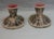 Vintage Hull Pottery Pink Blossom Flite Candlesticks Set of 2 These vintage Hull candlesticks were introduced in 1955....