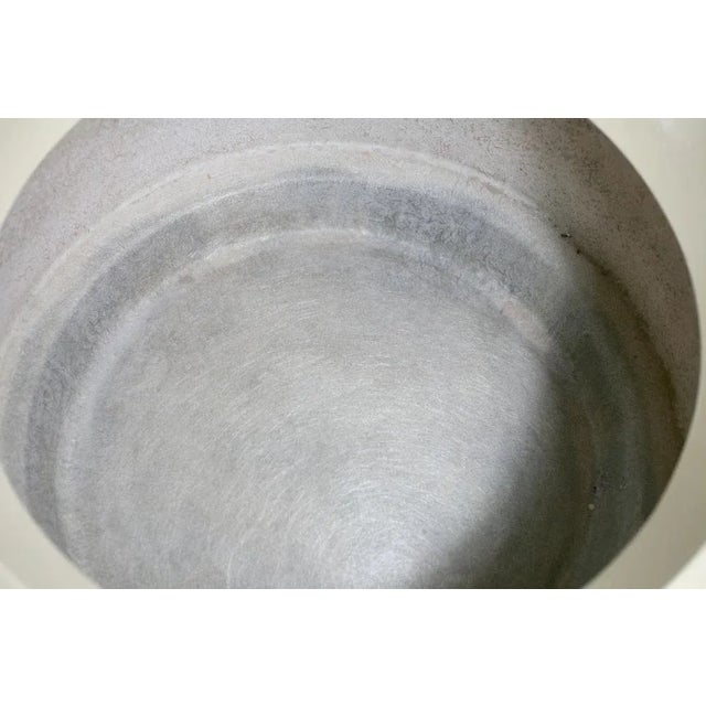 Vintage Cream Fiberglass Planter, 1970s For Sale - Image 17 of 18