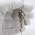 Silver Vintage Italian Silver Decorative Keys to Happiness, Italy, 1970s For Sale - Image 8 of 14
