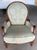 French Late 19th Century Louis XVI Style Berger’e Armchair For Sale - Image 3 of 12
