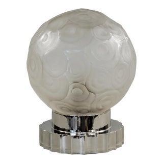 1930s Marius Sabino French Art Deco Table Lamp For Sale