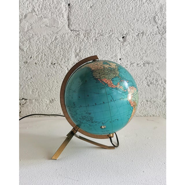 Vintage Illuminated Globe from Jro / Jro-Verlag, 1960s For Sale - Image 11 of 11