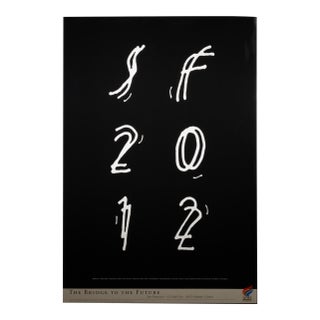 Original San Francisco Olympic Summer Games Poster, 2002 by Sam Smidt For Sale