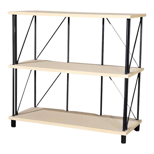Mid 20th Century Three Shelf Bookcase For Sale
