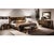 Brown Casa Milano Essenza 4-Piece Italian High Gloss King Bedroom Set With Led Bed For Sale - Image 8 of 8