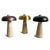 Porcini Travertine Black Table Lamp For Sale In Los Angeles - Image 6 of 10