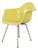 Charles Eames for Herman Miller Mid-Century Modern Yellow Fiberglass Arm Chair, Circa 1950s For Sale