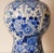 Royal Delft Vase Baluster Chinoiserie Peacock Blue and White Delftware For Sale - Image 11 of 14