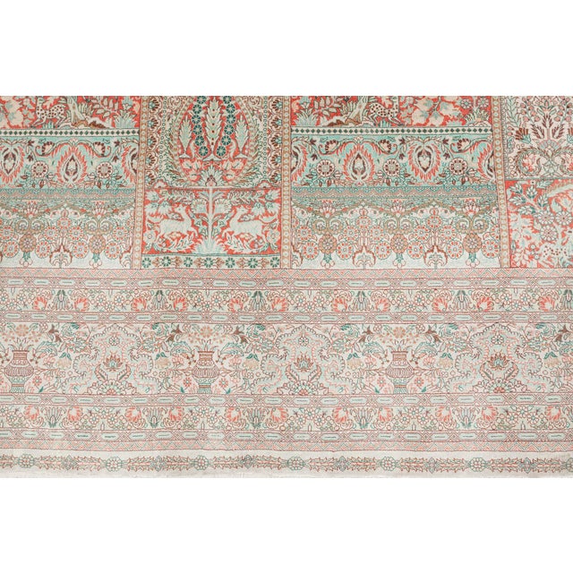 Contemporary Egyptian Silk Runner by Doris Leslie Blau Size: 2'7" × 8'2" (78 × 248 cm) This exquisite Contemporary...