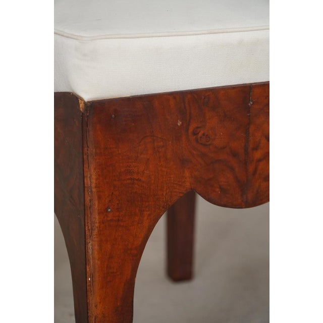 Textile Danish Mahogany Dressing Stool, 1930s For Sale - Image 7 of 18