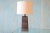 1960s Jane and Gordon Martz No. 242 Ceramic Lamp With Incised Sgraffito Glaze For Sale - Image 9 of 12