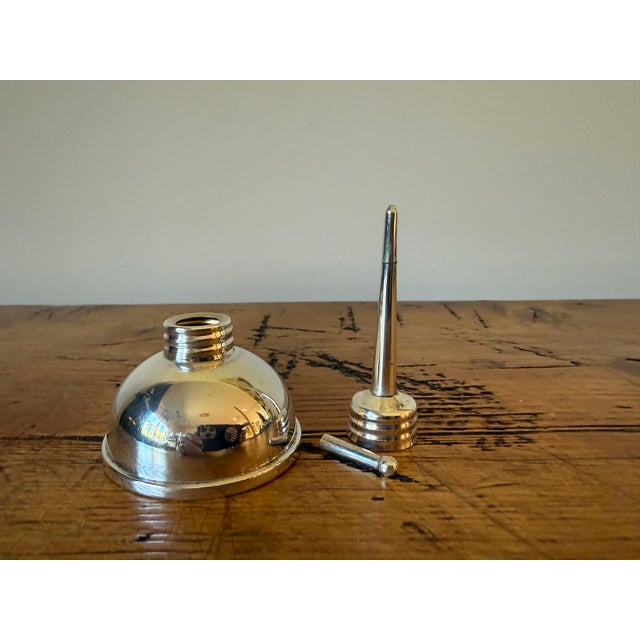 Mid-Century Modern Vintage Tiffany & Co. Sterling Vermouth/Bitters Oil Can For Sale - Image 3 of 9
