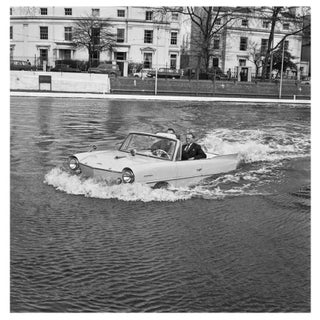 Amphicar in Little Venice' Unframed Archival Pigment Print For Sale