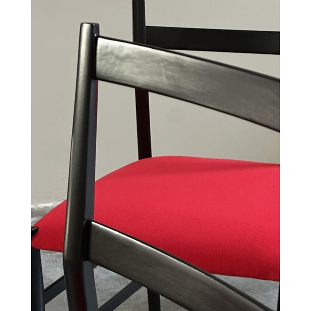 Vintage Superleggera Chairs by Gio Ponti for Cassina, 1950s, Set of 6 For Sale - Image 9 of 12