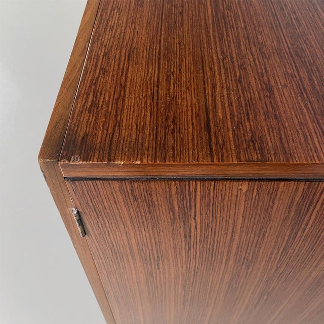 Italian Modern Wooden and Metal Sideboard, 1970s For Sale - Image 12 of 18