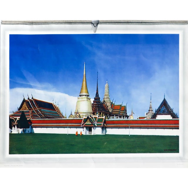 1960 French Travel Ephemera - Air France Calendar (Complete), 6 Pages R/V For Sale - Image 11 of 12