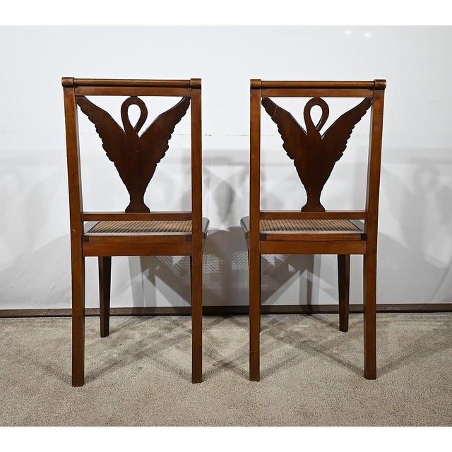 Set of Antique Mahogany Chairs For Sale - Image 6 of 18