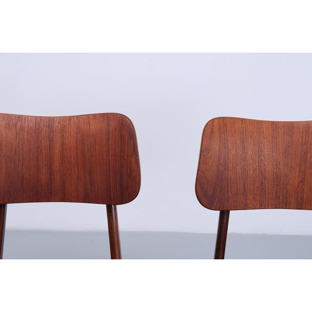 Teak Dining Chairs by Ib Kofod-Larsen, Denmark, 1950s, Set of 4 For Sale - Image 18 of 18