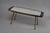 Mid-Century Modern Grey and Blue Glass Mosaic and Brass Side Table attributed to Berthold Müller, 1960s For Sale - Image 9 of 18