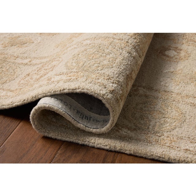 Loloi Rugs Chris Loves Julia x Loloi Dorothea Dove / Natural 11'-6" x 15' Area Rug For Sale - Image 4 of 7