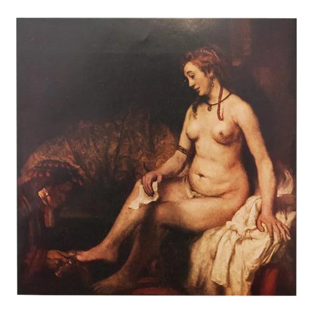 1950s After "Batheba" by Rembrandt, Vintage Print For Sale