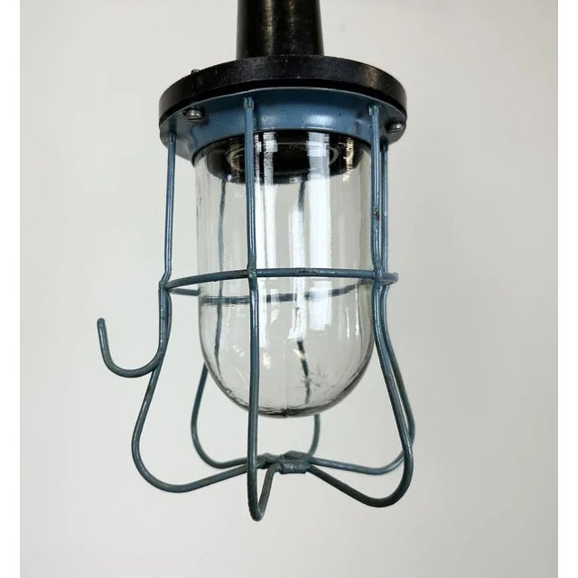 Vintage Industrial Bakelite Hanging Work Light, 1960s For Sale - Image 4 of 12