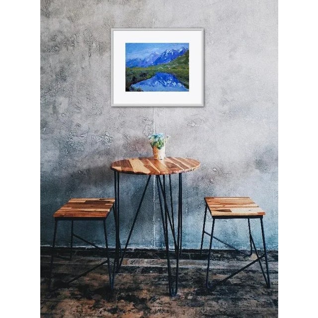 "Last Snow, River Fork Ranch" Contemporary Impressionist Style Nevada Landscape Oil Painting For Sale - Image 4 of 12