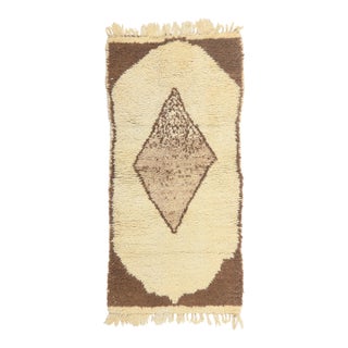 Vintage Azilal Moroccan Rug, 03'00 X 06'02 For Sale