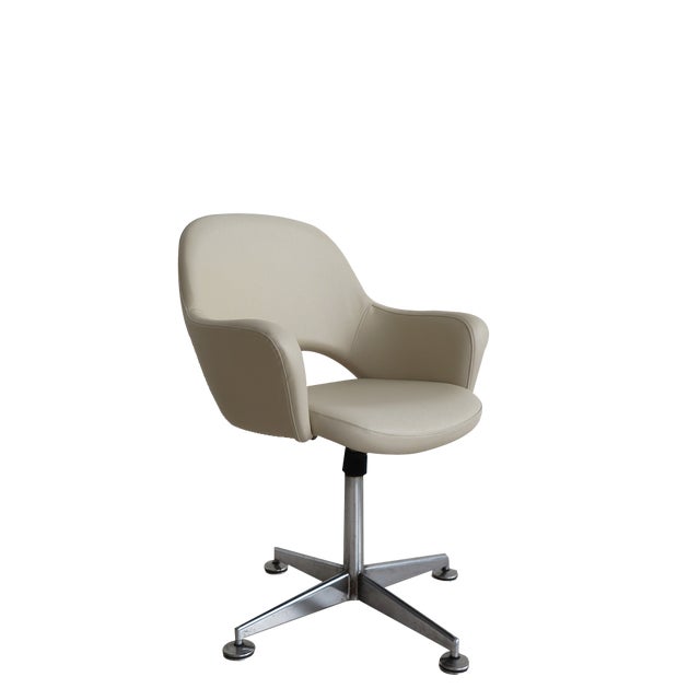 Swivel Office Armchair from Velca Legnano, Italy, 1960s For Sale